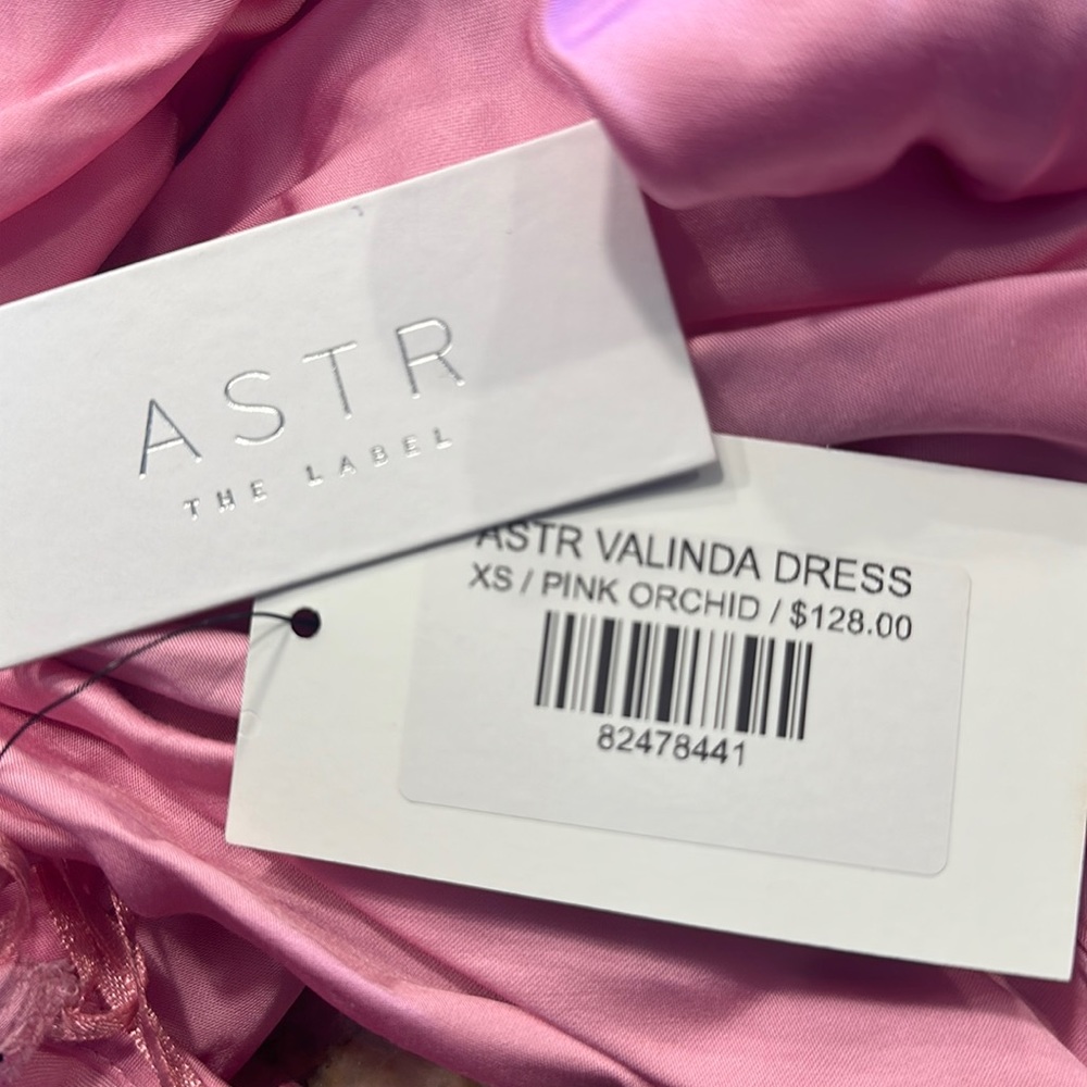ASTR the Label: Valinda Dress in Pink Orchid Sz: XS 💃🏼 - Picture 6 of 7